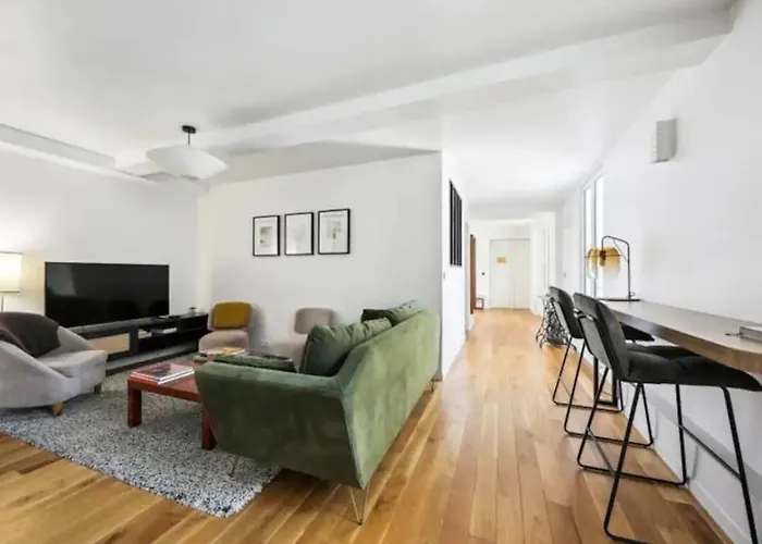 Spacious - 4b-8p - Sentier Apartamento *